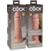 Фаллос King Cock 8" Silicone Dual Density