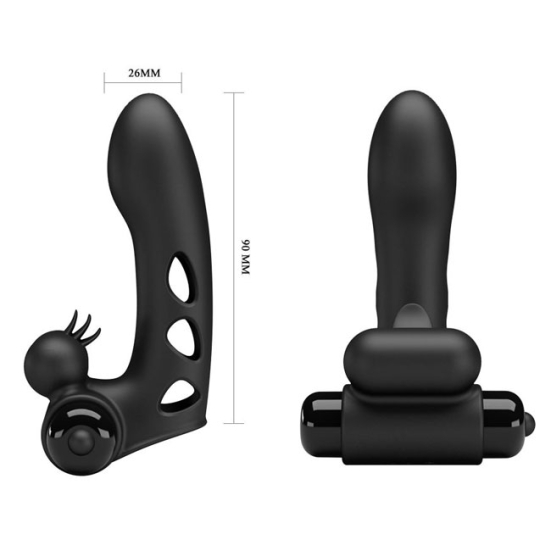 Вибронасадка на палец Pretty Love Orlando