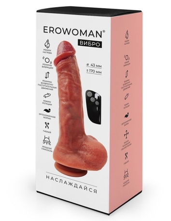 Вибратор-ротатор Erowoman ER-30136