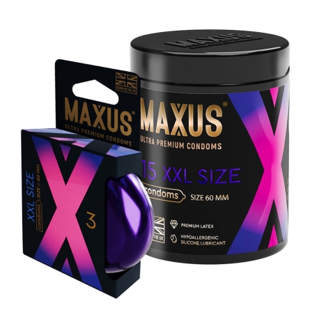 Презервативы увеличенные Maxus XXL