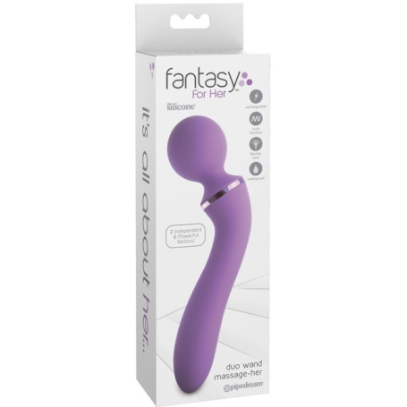 Вибратор Pipedream Duo Wand Massage-Her
