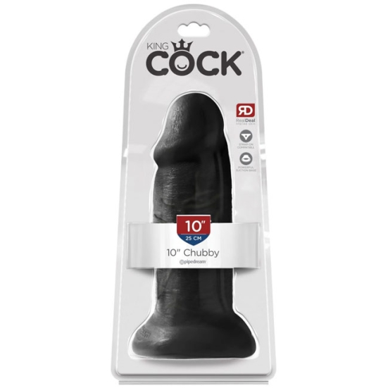 Фаллос King Cock 10" Chubby, Pipedream